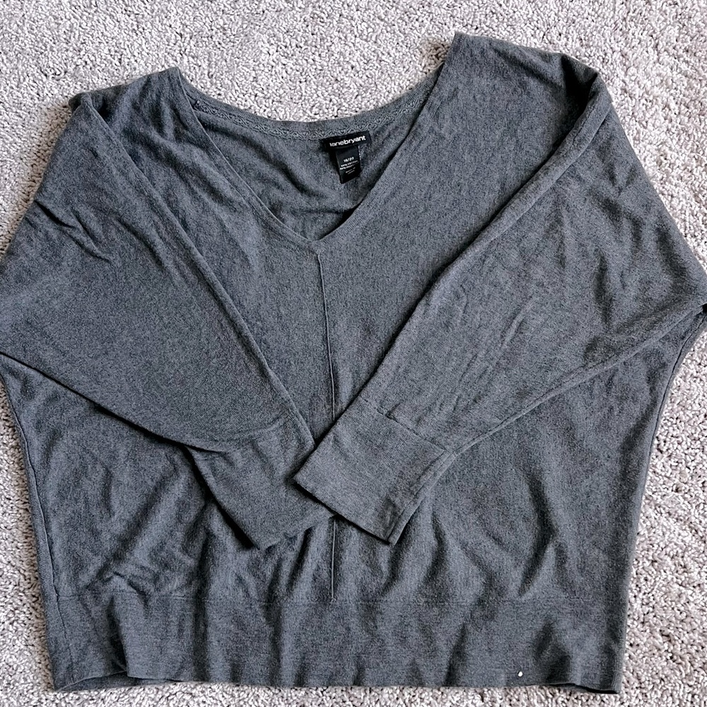 Lane Bryant V- Neck Sweater